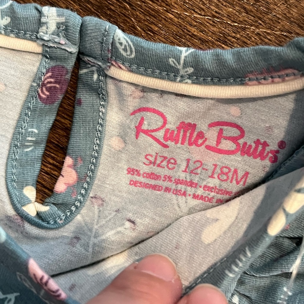 NWT Rufflebutts Romper - Picture 2 of 2